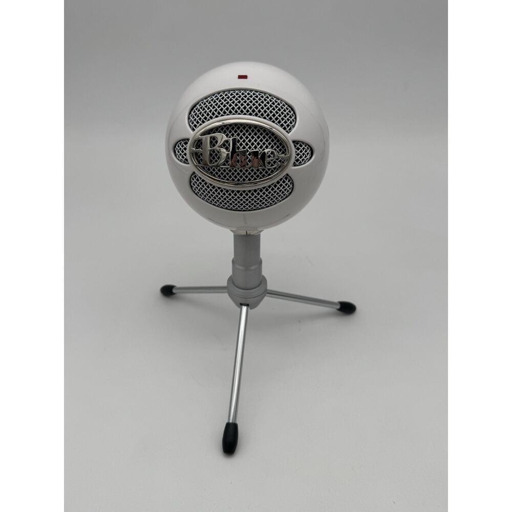 Blue Snowball Ice Plug and Play Microphone White, No USB Cord
